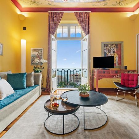 Ferienwohnung Le Coq Tersling - Residential Parking - Ac - Sea View Menton Exterior foto
